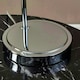 image 6 of Brunswick Polished Nickel & Glass Desk Table Lamp Silver