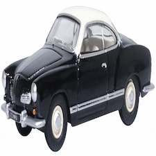 Oxford Diecast Volkswagen Karmann Ghia Black/Lotus White