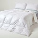 image 1 of Homescapes Duck Down 9 Tog Duvet, Single
