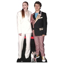Sadie Sink and Gaten Matarazzo Lifesize Cardboard Cutout 171cm