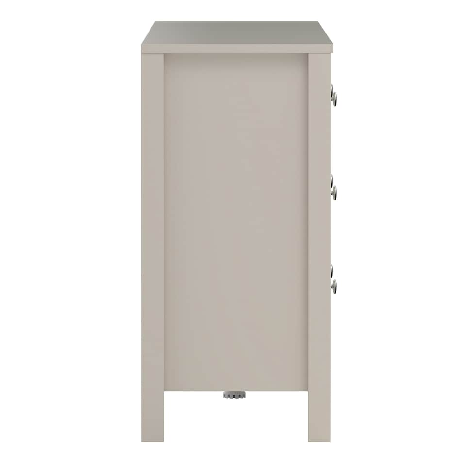 image 1 of Madrid Double Dresser 4+4 Drawers in Cashmere N/A
