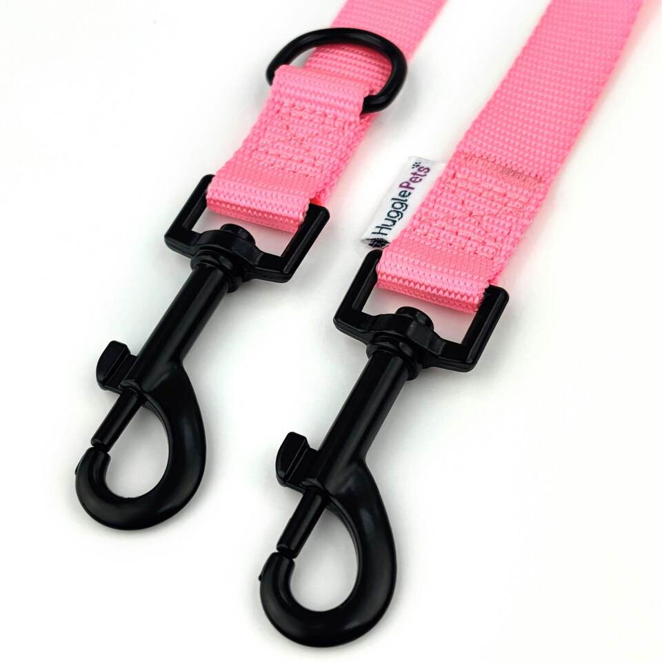 image 1 of HugglePets 10 in 1 Dog Training Lead - 200 x 1.9cm Pink