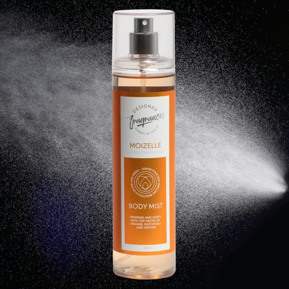 image 1 of Designer Fragrances Body Mist Moizelle Fragrance Freshens Skin 250ml