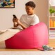image 2 of Adult Classic Beanbag Outdoor Waterproof Bean bags Ready Filled - Pink, 2 Pack