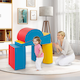 image 5 of COSTWAY 5 Pieces Kids Climb and Crawl Foam Play Set Educational Software