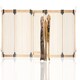 image 1 of Bettacare Wooden Multi Panel Flexible Pet Barrier, Natural Wood, up to 376cm Wide, Dog Barrier for Pets Dogs and Puppy Cream | Natural