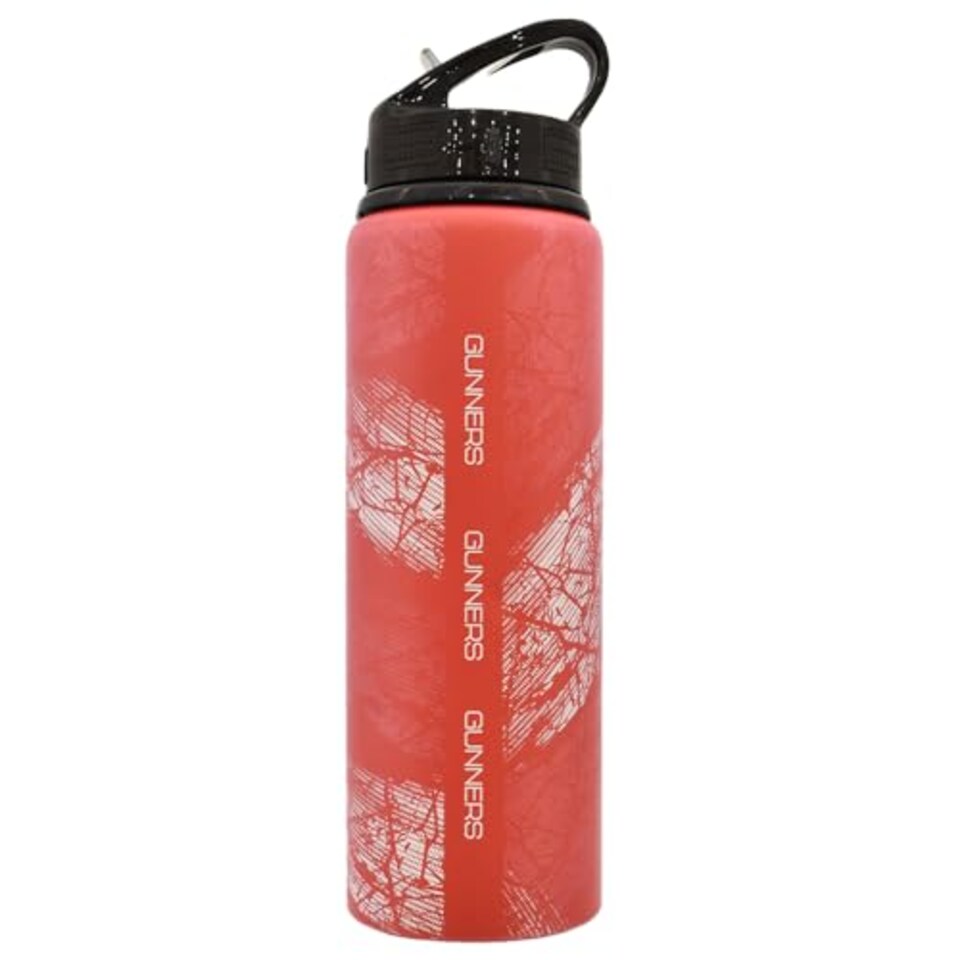 image 1 of Arsenal FC Print Water Bottle, Water Bottles, Sports, Gift