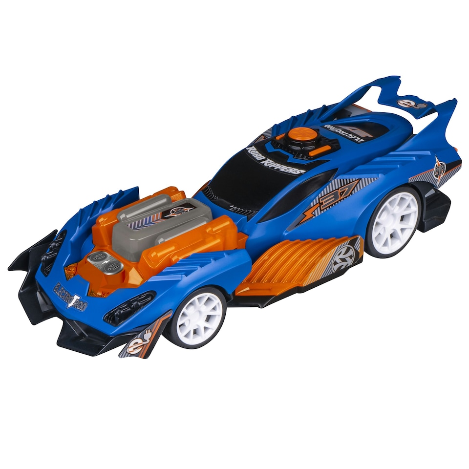 image 1 of Nikko Electro Rod 12 Inch Car with Lights and Sounds – Blue
