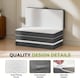 image 7 of Rattantree Folding Floor Mattress Memory Foam Futon Bed Removable Cover,15CM