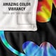 image 3 of Batman Tie Dye Blanket - Multicoloured - One Size