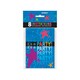 image 2 of Unique Party Cosmic Birthday Invitations (Pack of 8) - Blue - One Size