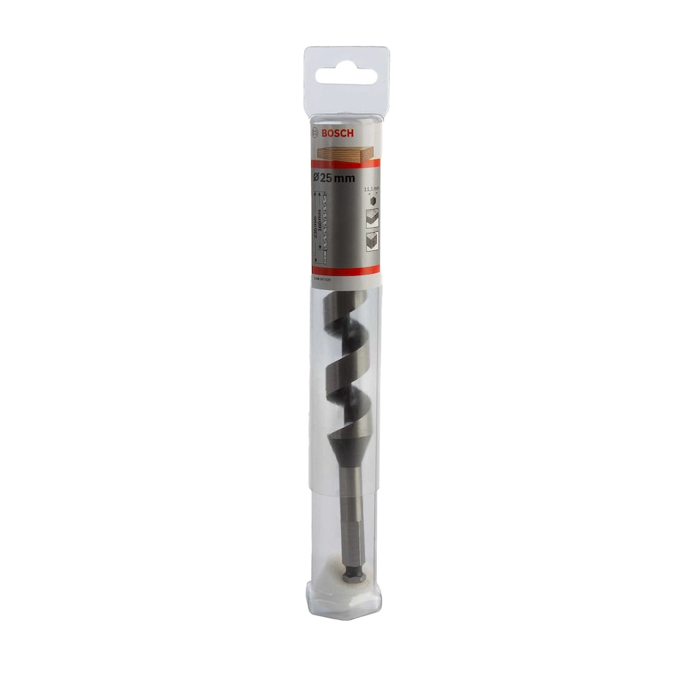 image 1 of Bosch Pro Auger Drill Bit | Chrome | Chrome | 23.5cm x 1.6cm | 1
