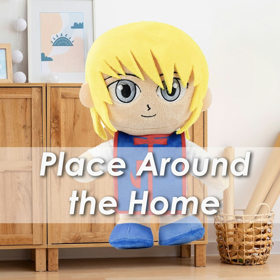 image 1 of Hunter X Hunter Kurapika Soft Toy Japanese Manga Character 28cm Multi-Coloured