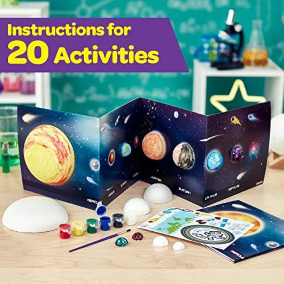 image 1 of Crayola STEAM Solar System Science Kit
