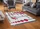 image 2 of Roses & Chains Designer Rug | Multi