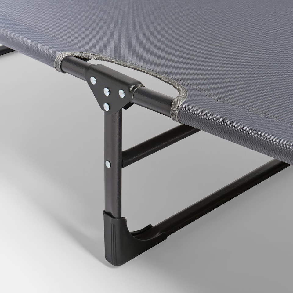 image 1 of OHS Garden Sun Lounger Adjustable Patio Bed Chair for Outdoor Poolside
