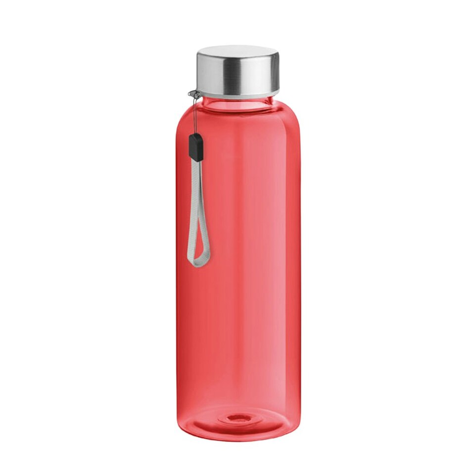 image 1 of MidOcean Utah Transparent Tritan 500ml Bottle - Red - One Size | Red | One Size