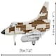 image 4 of Mirage IIIC brick plane model - COBI 5818 - 444 bricks