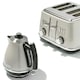 image 1 of Haden Cotswold Putty Bundle – Kettle and 4 Slice Toaster Set