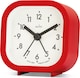 image 1 of Acctim Robyn Mini Bedside Alarm Clock | Red | Jam