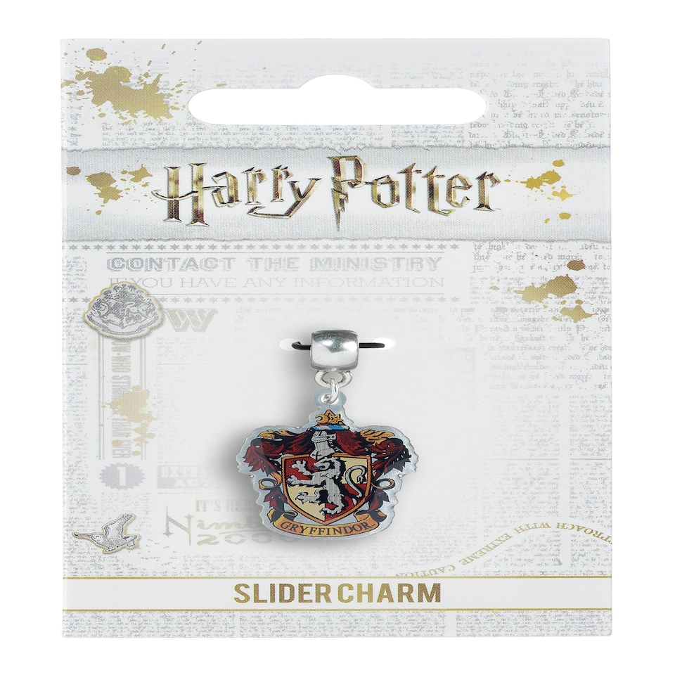 image 1 of Harry Potter Gryffindor Slider Charm HP0022