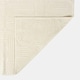 image 4 of OHS Jacquard Arches Textured 100% Cotton 500GSM Absorbent Hand Towel, 50x80cm - Cream