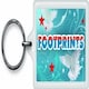 image 3 of FootPrint Sentimental Keyring - Birthday Christmas Gift