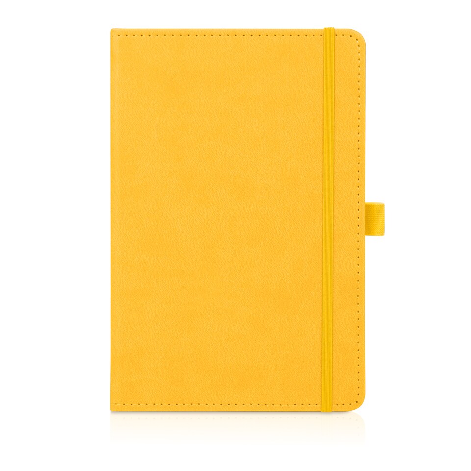 image 1 of Notes London A5 Italian Styled Moretti Notebook Yellow