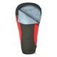 image 2 of Mountain Warehouse Extreme Down Sleeping Bag Hooded Two Way Zipped Camp Bed Red