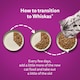 image 4 of 120 x 85g Whiskas 1+ Poultry Feasts Mixed Adult Wet Cat Food Pouches in Jelly 3 x 40pk