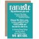 image 1 of Quote Typography Text Namaste Blueboard Quote Card