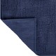 image 4 of Chenille Bobble Bath Mat Non-Slip 50 x 80cm - Navy Blue
