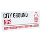 image 2 of Nottingham Forest FC City Ground Street Sign - White/Red/Black - One Size