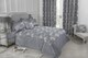 image 3 of English Garden Bedspread Silver | Grey | Grey