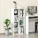 image 2 of HOMCOM Bookcase Modern Bookshelf Cabinet for Home Office White