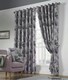 image 1 of Amsterdam Eyelet Curtains - Purple - 167 cm x 182 cm | Purple