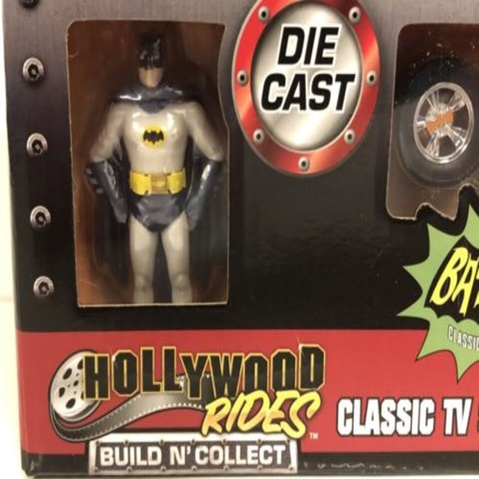 image 1 of Batmobile Batman 1966 Classic TV Series Build and Collect Jada 30873