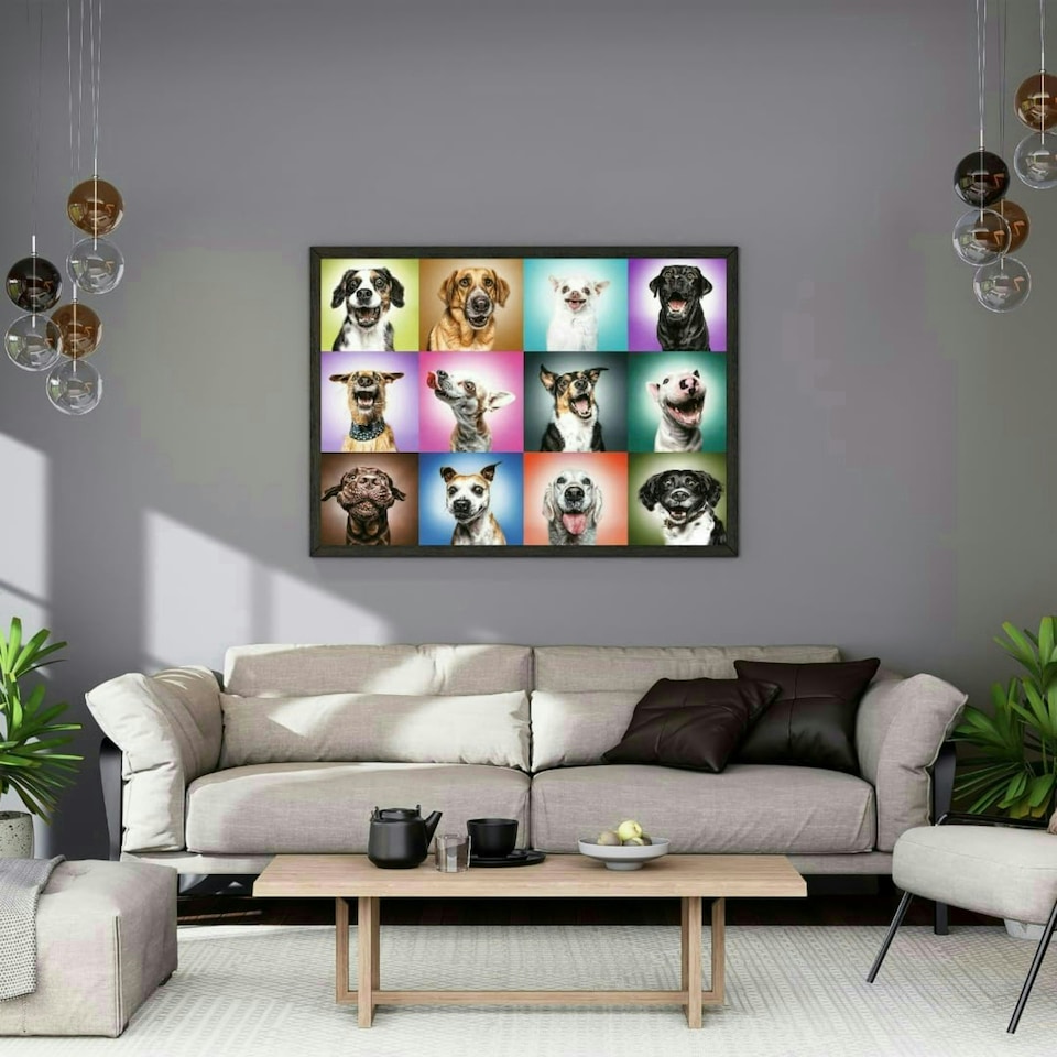 image 1 of Trefl Funny Dog Faces Puzzle Adult - 1000 Pieces