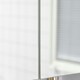 image 8 of kleankin Wall Mount Medicine Cabinet with Mirror and Adjustable Shelf, White White