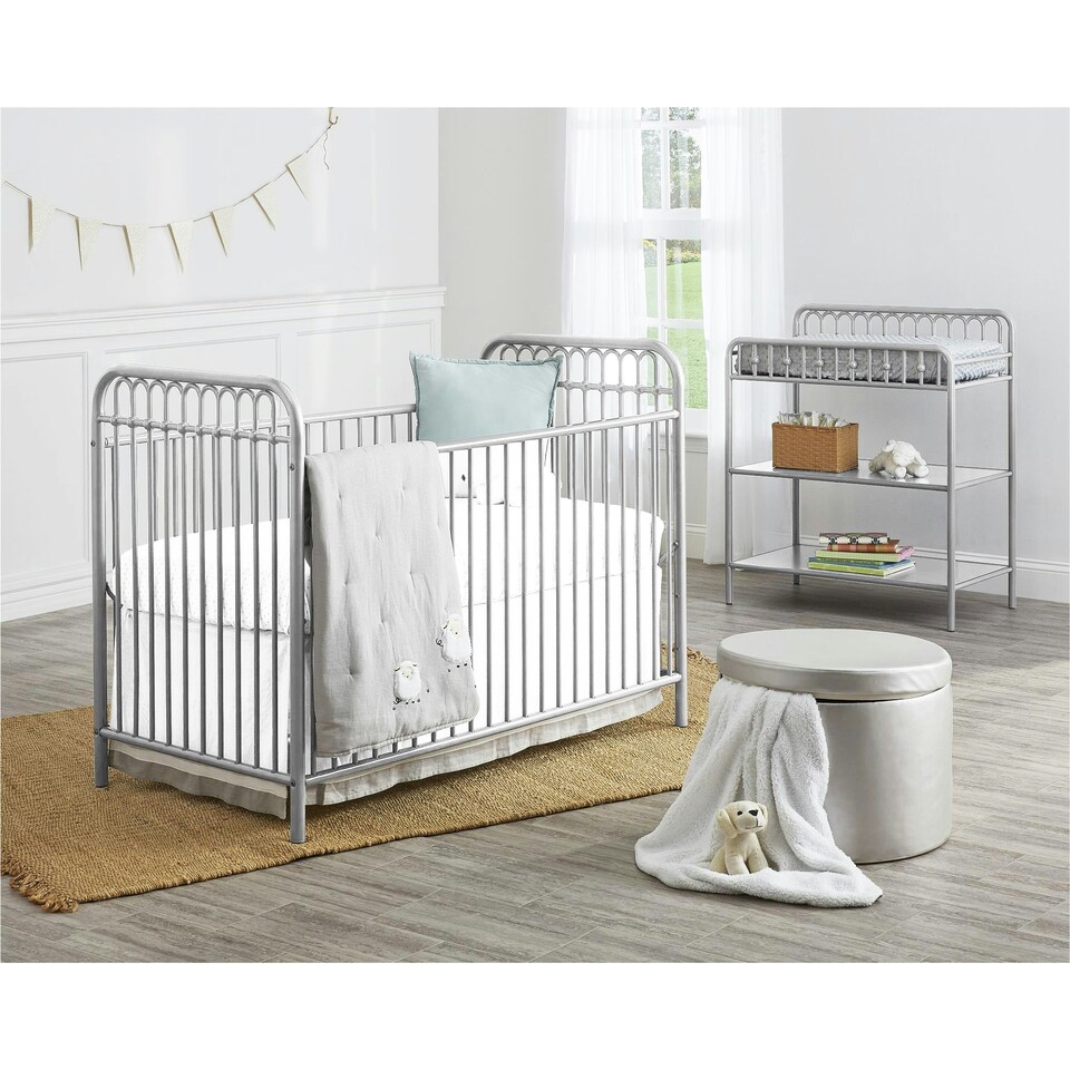 image 1 of Ivy Baby Changer in Metal Grey
