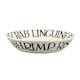 image 2 of Pasta Bowl: 1 x 24cm Emma Bridgewater Black Toast Crab Linguine Medium Pasta Bowl, Ceramic White