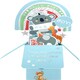 image 2 of Clever Cube It's A Boy Wildly Adorable Arrival! New Baby Pop Up Congratulations Card