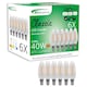 image 1 of BELL Lighting E14 Screw Dimmable LED Filament Candle 4.5W Light Bulb | White | Warm White - 2700K | 6