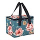 image 1 of Something Different Bee-utiful Floral Lunch Bag - Navy Blue/Pink - One Size