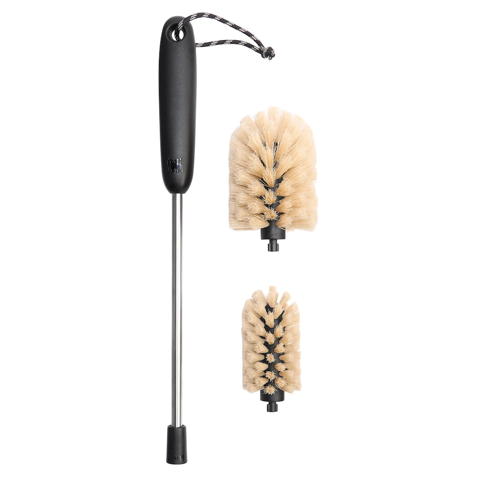 image 1 of Water Bottle Jar Cleaning Brush | Brown | Beige | One Size | 1