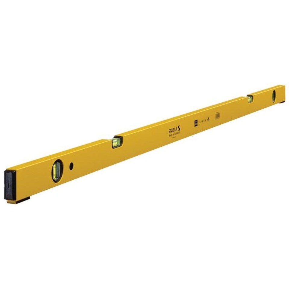 Stabila 70p-2-2 Double Plumb Box Section Spirit Levels - Multi Colour - 150cm
