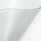 image 4 of 2mm Frosted PVC Tablecloth - 1.45cm Wide, Sold by the Meter | Clear | Frosted