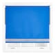 image 2 of FURNISHED Thermal Blackout Roller Blinds with Diamante Edge Made to Measure Window Shade | Blue | Blue | (W) 150cm x (L) 210cm