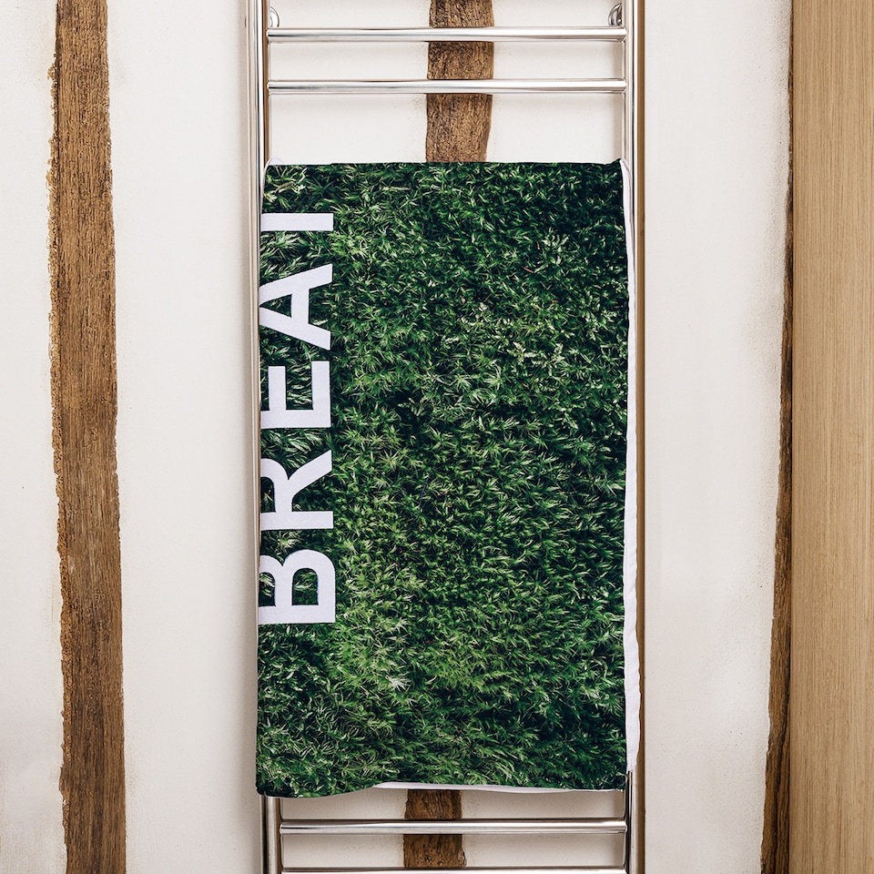 image 1 of Wellness Breath Designer Bath Towel | Multi