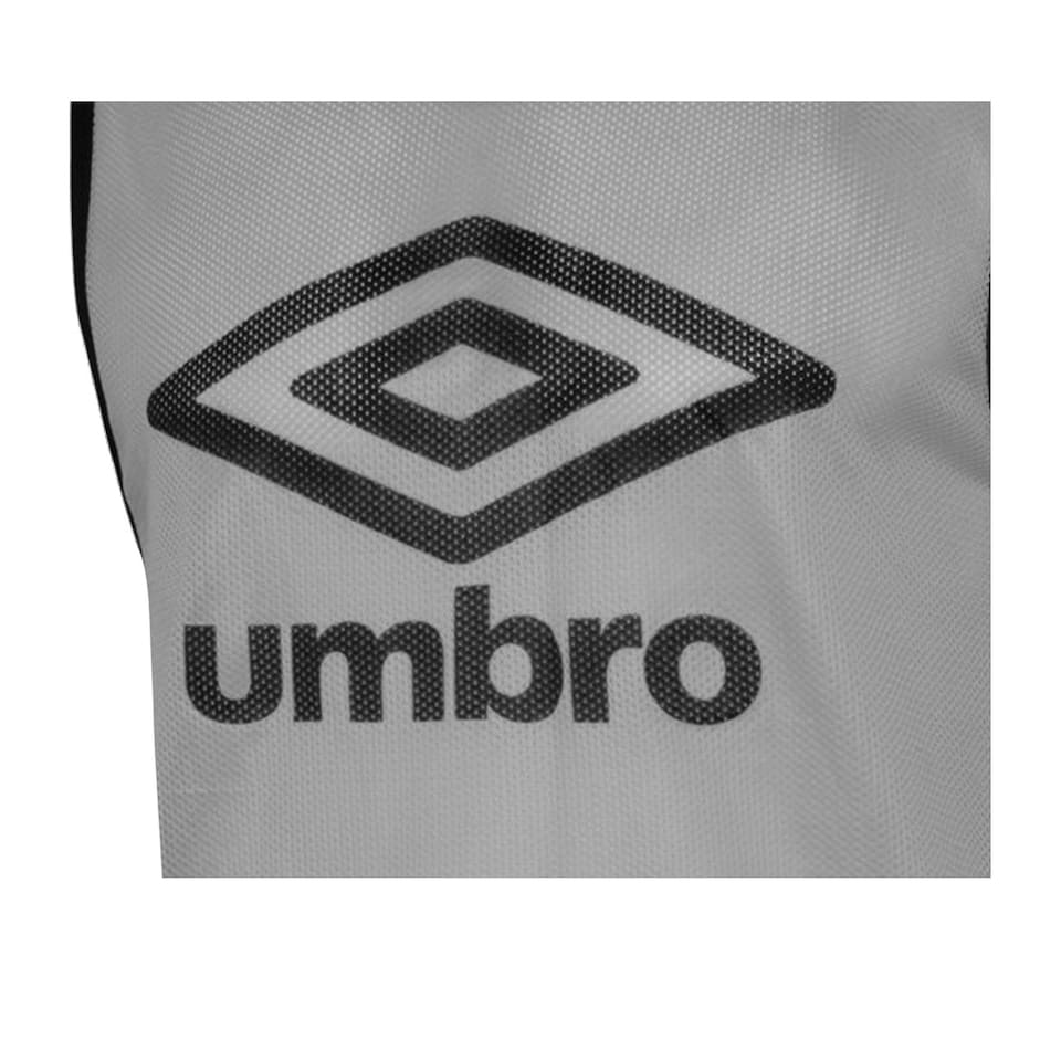 image 1 of Umbro Unisex Adult Training Bib - High Rise Grey/Black - L-XL